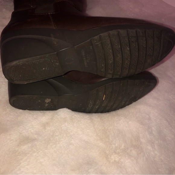 Genuine Leather Brown Knee High Boots 👢 size 09 - Picture 6 of 11